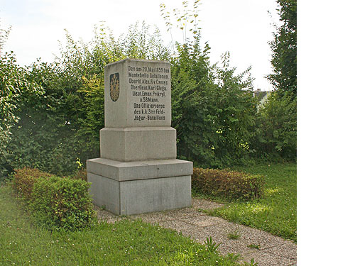Kriegerdenkmal für Gefallene des 44. Feldjägerbataillon