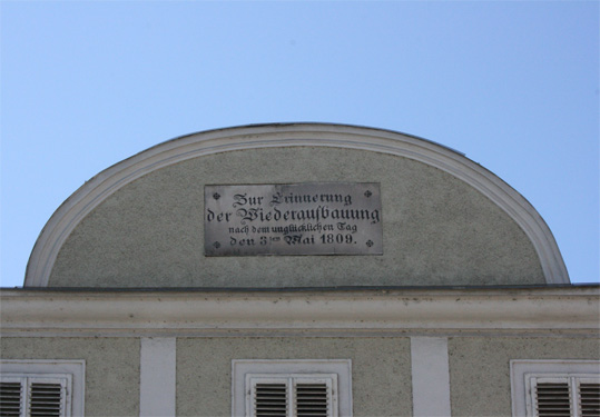 Wiederaufbau Ebelsberg 1809