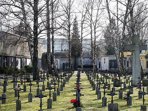 Denkmal für die gefallenen Soldaten des Zweiten Weltkriegs, Barbarafriedhof 