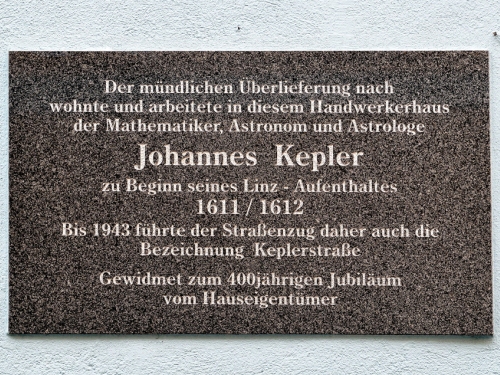 Erinnerungstafel Johannes Kepler