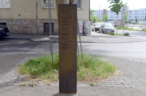 Stele Gerstnerstraße