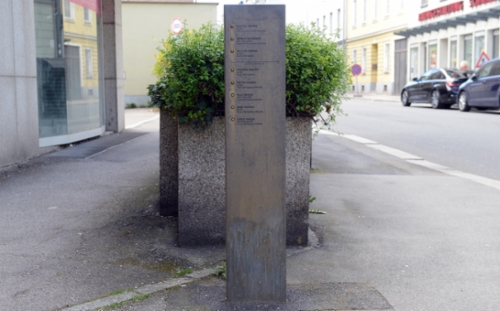 Stele Hauptstraße/Jägerstraße