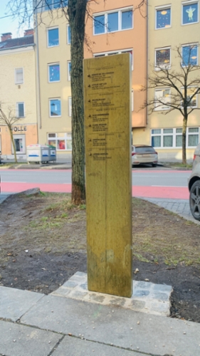 Stele Wiener Straße