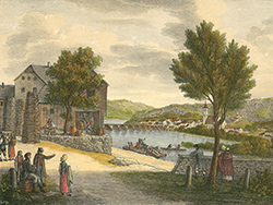 Ansicht vom Linzer Brückenkopf Richtung Urfahr