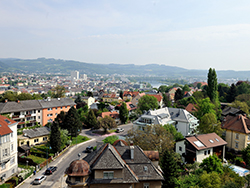 Blick vom Römerberg
