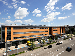 Foto: Archiv der Stadt Linz Gebäudekomplex an der Garnisonstraße/Ecke Semmelweisstraße