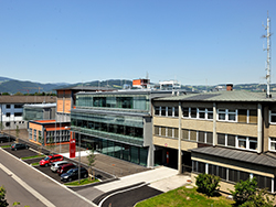 Foto vom Sitz des Landes-Feuerwehrkommandos und der Landesfeuerwehrschule