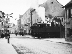Foto der Hauptstraße im Jahr 1930