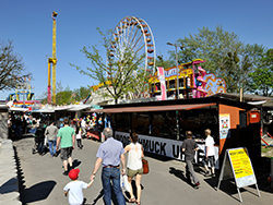 Foto vom heutigen Urfahrmarkt
