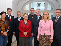 Gruppenfoto vom Stadtsenat im Jahr 2008