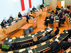 Angelobung Klaus Luger zum Bürgermeister