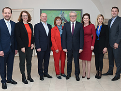 Gruppenfoto vom Stadtsenat im Jahr 2020