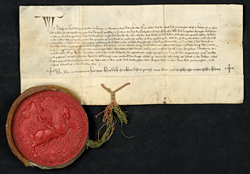 Das Meilen- und Pfändungsrecht aus dem Jahre 1362.