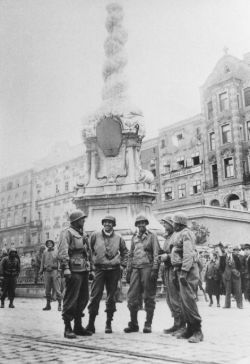 Amerikaner auf dem Hauptplatz