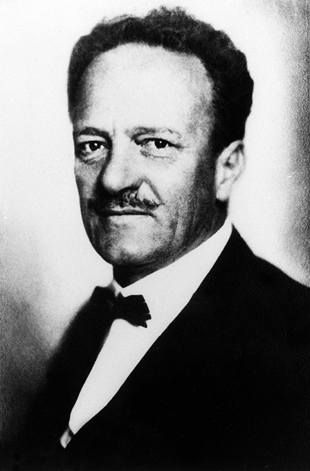 Porträt Franz Langoth in seiner Frühzeit als oberösterreichischer Landespolitiker