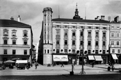 Das Rathaus am Hauptplatz in der Zwischenkriegszeit