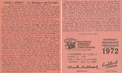 Foto: Archiv der Stadt Linz Mitgliedskarte der 11. Division