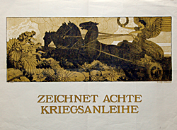 Werbeplakat für die achte Kriegsanleihe 1918