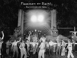 Linzer Massenfestspiel „Flammen der Nacht“ (Erstaufführung am 24. Juni 1928)
