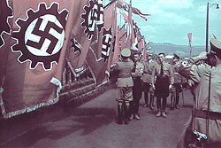 Feiern von Partei und Wehrmacht 1939 im Stadion