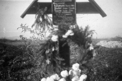 Foto: Archiv der Stadt Linz Grabkreuz Tschofenig Schörgenhub