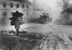 Foto: National Archives Washington US-Panzerdivision bei Gallneukirchen