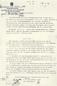 People's jurisdiction and de-nazification in Austria