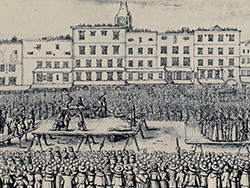 Hinrichtung auf dem Linzer Hauptplatz