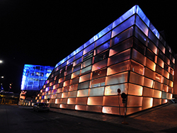 Foto: Archiv der Stadt Linz AEC-Zubau, Modell