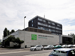 Foto: Archiv der Stadt Linz Baustelle Anton-Bruckner-Privatuniversität