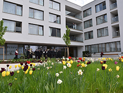 Foto: Archiv der Stadt Linz Luftaufnahme SeniorInnenzentrum Liebigstraße