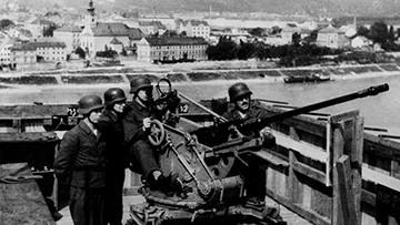 Foto: Archiv der Stadt Linz Flakstellung