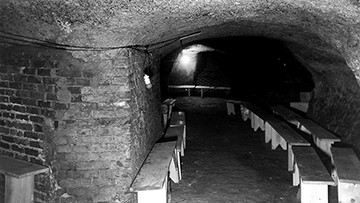 Foto: Stadtmuseum Nordico Luftschutzstollen an der Schweizerhausgasse