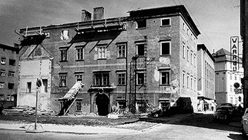 Foto: Archiv der Stadt Linz Bethlehemkapelle vor dem Abbruch
