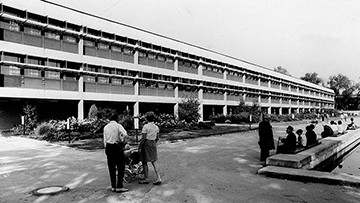 Foto: Archiv der Stadt Linz Johannes Kepler Universität im Jahre 1975