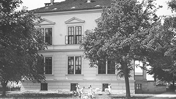 Foto: Archiv der Stadt Linz Säuglingsheim in Kleinmünchen