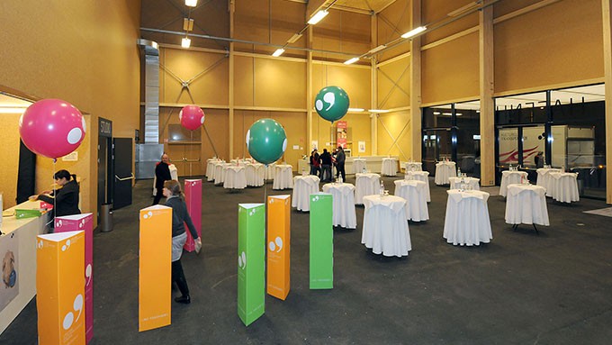 Foto: Archiv der Stadt Linz Eröffnung der Hafenhalle