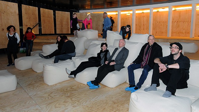 Foto: Archiv der Stadt Linz Ruhepol im ehemaligen Centralkino