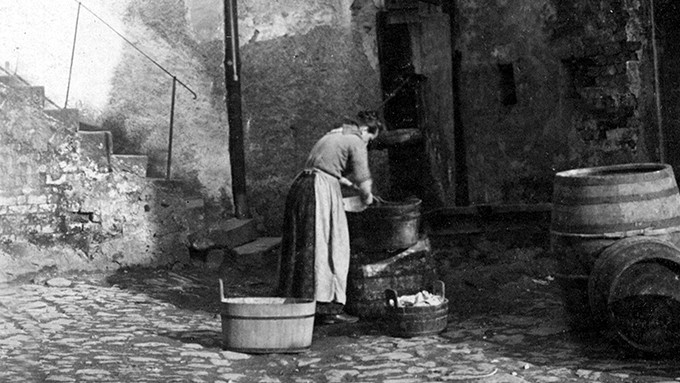 Foto: Archiv der Stadt Linz Alltag in Urfahr