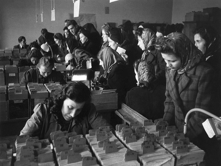 Foto: Archiv der Stadt Linz 4_1947_Wirtschafts_und_Einwohneramt_Spittelwiese_14_16_Foto_Archiv_der_Stadt_Linz