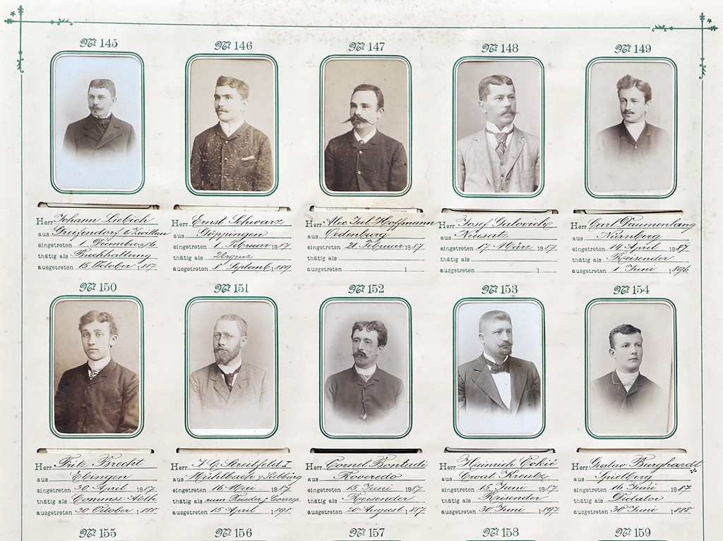 Foto: Archiv der Stadt Linz Detail Albumseite