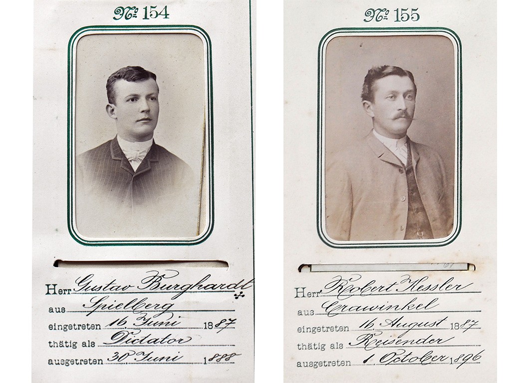 Foto: Archiv der Stadt Linz 2 Portraits im Detail. Dictator und Reisender